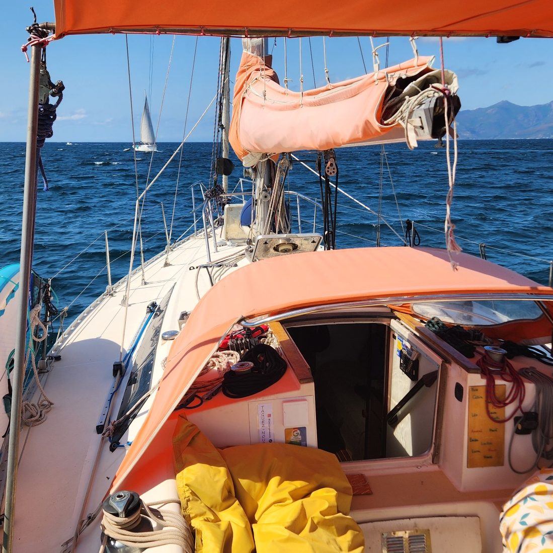navigation dans le golfe de Saint-Florent